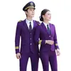 Tripulantes de cabina, pilotos, personal de seguridad ferroviaria, batería militar para hombres y mujeres, trajes de banda, uniformes de trabajo, uniformes para actuaciones de primavera y otoño