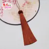 Chapéu de Abacaxi 14cm Acessório de Franja de Poliéster Pingente de Leque para Roupa Decoração de Franja para Caixa de Presente Ornamento de Franja