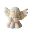 Molde de Silicone para Vela Perfumada de Anjo Menina Transfronteiriça Molde para Enfeite Perfumado Artesanal de Anjo Alado DIY