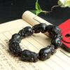 Pulsera de Cera de Abeja Ámbar de Segunda Generación Venta al por Mayor de Fábrica Ámbar Sangre Ámbar Flor Ámbar Medicina Pulsera de Cera Vieja Fluorescente Flotante Agua Salada