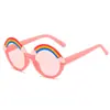 Gafas de Sol para Niños Moda Estilo Arcoíris Gafas Decorativas Venta al por Mayor Tendencia Dibujos Animados Anti-UV Protector Solar para Niños Gafas de Sol