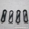 En stock Gancho de Plástico Gancho para Guantes Gancho Conector Hebilla de Gancho Gancho de 8 Transparente Cuerda a Prueba de Viento Gancho de Plástico