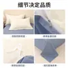 Conjunto de Roupa de Cama Simples de Algodão Puro Quatro Peças Universal para Todas as Estações Lençol de Cama 100% Algodão Lençol com Elástico Capa de Edredom Conjunto de Roupa de Cama para Dormitório Três Peças