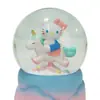 Bola de Cristal Luminosa Personalizada Gato Gatito Escritorio Niños Adornos de Resina Decoración del Hogar Manualidades de Resina Adornos