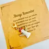 Pendientes Navideños de Dibujos Animados Hombre Mayor Árbol Unicornio Alce Árbol de Primavera Set Decoración Bolsa para Auriculares Colgante para Estudiante