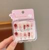 Adesivos de unha infantis Kulomi, adesivos fofos e engraçados para meninas, gel de gel destacável para unhas, fofos e vestíveis