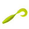 Cebo Blando de Pesca al por Mayor, Cebo Falso de PVC 23G/16Cm Multicolor Cola Única Gusano Blando Cola Rizada Material de Silicona para Lubina y Lucio