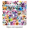 50 Adesivos LittlestPetShop Desenho Animado Boneca Fofa Grafite Caixa de Armazenamento Planejador Adesivos DIY
