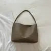 Elegante Bolso de Hombro Tote Tejido Xiaomi Home Moda Nicho Personalidad Bolso de Axila Bolso de Mano Mujer 2026 Nuevo de Moda Simple