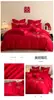 Juego de ropa de cama para boda, juego de cuatro piezas, nuevo estilo 2026 sábana y funda de edredón, rojo para recién casados, para la habitación nupcial