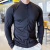 Ropa deportiva para hombre, Tops para correr, fitness, Mallas de manga larga de secado rápido para ciclismo, Ropa de entrenamiento para correr, Estilos para hombre de primavera y otoño