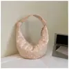 2026 Nueva Bolso Informal de Lunares de Estilo Coreano de Moda para Mujer, Bolso de Hombro/Axila Plegado de Verano para el Trabajo