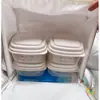 Lonchera de verano bolsa de hielo anti-derrames lonchera reutilizable ciclo de refrigeración puesto de enfriamiento preservación caja de cristales de hielo