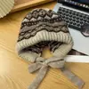 Gorro de Punto Estilo Fairtown para Mujer, Gorro de Invierno Vintage, Gorro Bolsa, Gorro de Lana Cálido para Protección de Orejas