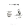 Clavos decorativos redondos de hierro para bricolaje transfronterizos con forma de hongo para cajas de dulces, artículos festivos, clavos decorativos de pie de doble punta en stock