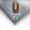 Wengenie mismo estilo Aurora Hielo transparente plano forma especial joya para uñas de diamante Red de diamantes popular punta del dedo Diamante mezclado venta al por mayor