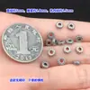 Plata de Ley s925 Cuentas Espaciadoras Rayadas Martilladas Retro Cristal Wenwan Tejido Cuerda de Mano Cadena Collar Accesorios Hechos a Mano DIY