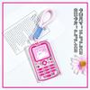 Estuche transparente con dibujos animados para tarjetas de teléfono móvil, con foto de Aidou, para estudiantes, campus, tarjetas de comida, llavero telescópico de cuerda larga, estuche protector para certificados.