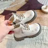 Botas para Niña 2026 Primavera/Otoño Nuevas Botas de Piel para Niños Suela Suave para Bebé Niños Medianos/Grandes Ropa de Exterior Modernas Elegantes Estilo Princesa