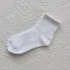 Meias Femininas Meia-panturrilha Meias para Primavera e Outono Cor Sólida Meias Curtas Verão Finas Respiráveis Absorventes de Suor Meias Zhuji