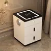 Tocador Estilo Nórdico Moderno Minimalista Carga Inalámbrica Gabinete Integrado Multifuncional Escritorio de Maquillaje Tocador Inteligente