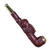 Sândalo Roxo, Tuia, Sândalo Vermelho Tubo Vintage Masculino, Núcleo do Tubo, Bocal Circulante, Grosso e Fino, Portátil