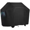 Funda impermeable, a prueba de polvo y a prueba de sol para exteriores de tela Oxford engrosada 210D para protección de barbacoa