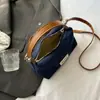 Moda Nueva 2026 Bolso de Mano tipo Dumpling de Mezclilla Bolso de Hombro Cruzado Bolso para Mujer Bolso de Axila Venta al por Mayor