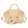 Bolsa Feminina Fofa em Formato de Elefante Mini Bolsa de Ombro Transversal Moda Versátil Bolsa de Mão Estilo Ins Bolsa Pequena Bolsa Transversal