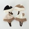 Otoño e Invierno para Mujer Sombrero Lei Feng de Oso Sombrero Frío Felpa Todo-partido Lindo Moda Cálido Resistente al Frío Peludo Sombrero Protector de Orejas