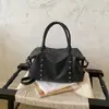 Bolsa de axila transfronteiriça de alta qualidade e grande capacidade, bolsa de ombro moderna para o dia a dia, nova bolsa de mão minimalista vintage de nicho