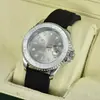 Ventas Directas de Fábrica Comercio Exterior Reloj Verde Fantasma del Agua Negro Fantasma del Agua Reloj para Hombre Reloj para Hombre Reloj Totalmente Automático Serie Yate Venta al por Mayor