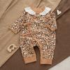 Ropa de Primavera y Otoño para Niños, Ropa para Recién Nacido, Mameluco para Bebé, Ropa Estilo Monje Clase A, Algodón Algodón Puro Manga Larga
