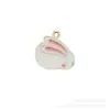 15 Conejitos Lindos de Dibujos Animados Aleación Gota de Aceite Joyería Accesorios Colgante de Collar Aleación Gota de Aceite Colgante de Llave Decoración