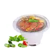 Atacado Spot Grelha de Churrasco Descartável Rede para Grelhar Carne Grelha para Fogo Direto Sem Lavagem Redonda Quadrada
