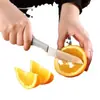 Cuchillos de Fruta para Cocina al por Mayor Acero Inoxidable Pelador de Frutas y Verduras con Funda de Cuchillo Venta de Liquidación Cuchillo Pelador para Dormitorio