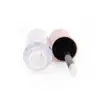 Suministro de fábrica 3G tubo redondo para brillo de labios tapa rosa inyección tubo transparente para brillo de labios material para bolsa de maquillaje