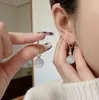 Pendientes Sencillos y de Moda Estilo Coreano, Exquisitos, Dulces, Elegantes, Pendientes con Diseño Personalizado, Pendientes de Nicho de Gama Alta de Moda para Mujer
