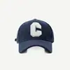 Boné de Baseball Feminino Outono e Inverno Novo Veludo Cotelê Esportivo Letras C Popular na Internet Ao Ar Livre Mesmo Estilo Masculino Top Rígido Aba de Pato Chapéu