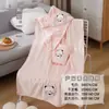 Atacado de fábrica panda um ou dois boneco toalha toalha de banho grande touca para secar cabelo casal conjunto de três peças toalha de velo de coral geração