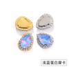 Borde de Gota de Agua Hebilla de Cristal Moca de Proteínas Vidrio Diamante de Cristal DIY Ropa Vestido de Novia Materiales Hechos a Mano Mayoreo