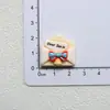 Santa Claus de Dibujos Animados Reno Campana Accesorios de Resina Funda para Teléfono Móvil Pasador Joyería Parche Imán para Refrigerador Material