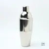 Set de Coctelera de Acero Inoxidable Transfronterizo 750 Vaso de Cóctel Shaker Pot Shaker de Vidrio de Tres Secciones Venta Caliente Transfronteriza