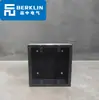 Interruptor y enchufe de montaje superficial estilo industrial codo de metal galvanizado tubo 20 peine de copa soporte de pared caja de conexiones accesorios en T