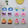Desenho Animado Criativo Sanrio PVC Cola Macia Patch DIY Copo de Água Buraco Sapato Flor de Sapato Fivela de Sapato Decoração Grampo de Cabelo Atacado