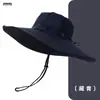 Sombrero de Pescador de Verano con Protección Solar para Montañismo para Hombre, Sombrero para Exteriores con Ala Ancha para Pesca en Verano
