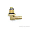 Conector de Cilindro de Freio de Conexão Rápida de Cobre Puro para Caminhão Carro Aowei Howo Dragon Válvula de Freio Embreagem Tubo de Ar Passante Cotovelo
