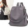 2026 Nueva Mochila de Viaje Ligera de Lona de Nylon, Simple y Moderna, Mochila Casual Versátil para Exteriores para Mujeres