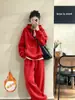 Sudadera Estilo Coreano Primavera Otoño Perezosa Oversize Color Sólido Sudadera Pesada Elegante Moderna Holgada Sudadera con Capucha Pullover