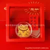 Adesivo de Celular Atrai-Fortuna de Ouro Puro 999, Popular no Xiaohongshu, Amuleto da Sorte para Riqueza e Prosperidade, Presente